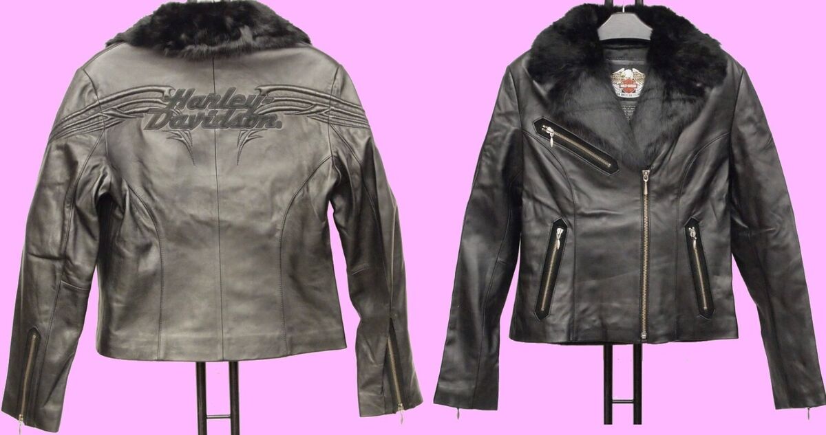 Harley-Davidson XL Leather Jacket Butter Soft STARLET with Harley-Davidson XL Leather Jacket Butter Soft STARLET with