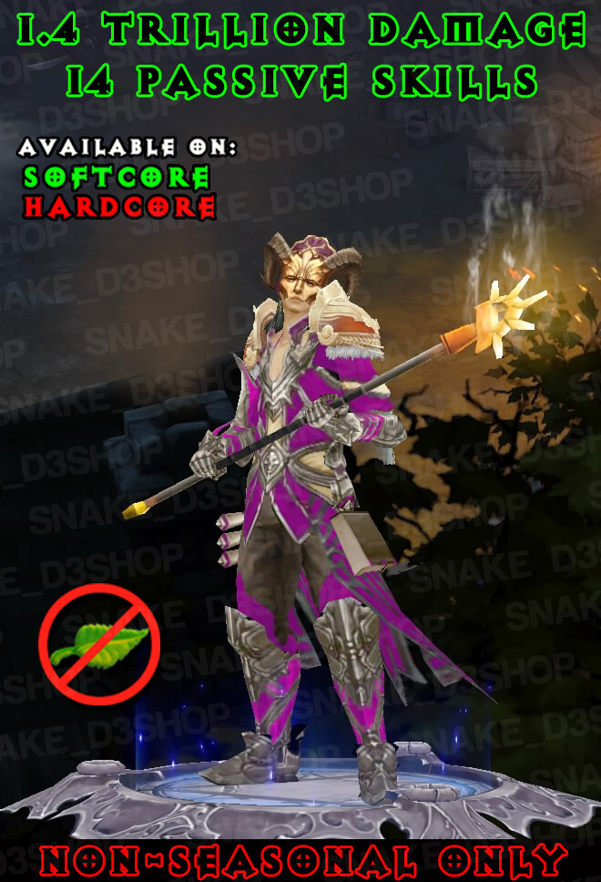 Diablo 3 - Sanctified + ETH + SS Infused - Tal Rasha's Elements - 1.4T ...
