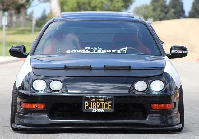 Sujetador máscara capó coche se adapta a Honda Acura Integra 94 95 96 97 98 99 00 01 Foto 2 de 4