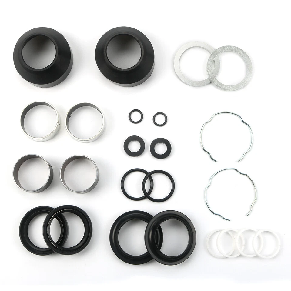 41mm Fork Rebuild Kit Seals Bearings Bushings for Harley Softail Dyna Wide Glide - Image 2 of 4