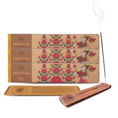 VEDASTIKA Natural Charcoal Free Incense Sticks Pack of 3 eBay