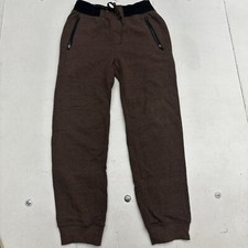Old Navy Brown Athletic Drawstring Sweatpants Boys Size Large