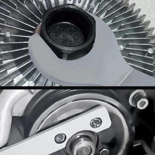 1 Set 32mm&36mm Fan Clutch Nut Wrench&Clutch Holder Removal Tool For BMW Ford GM - Imagen 4 de 6