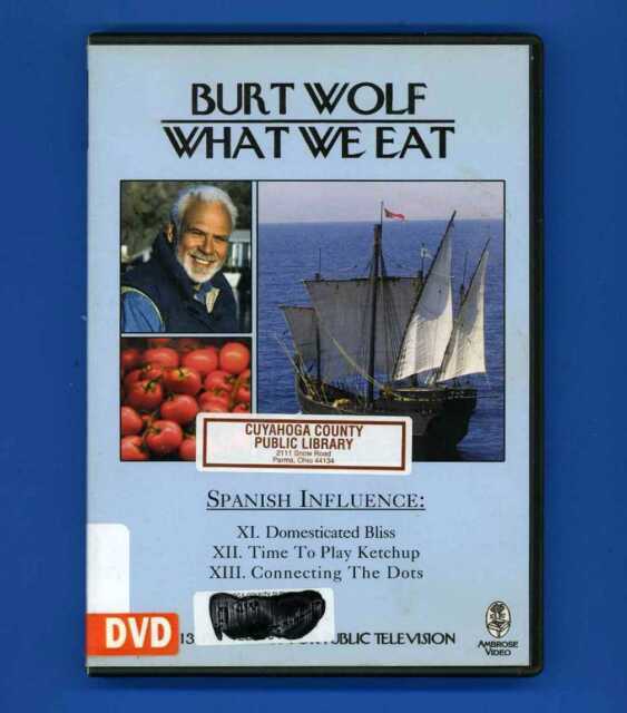 Burt Wolf What We Eat Dvd 2004 4 Disc Set For Sale Online Ebay
