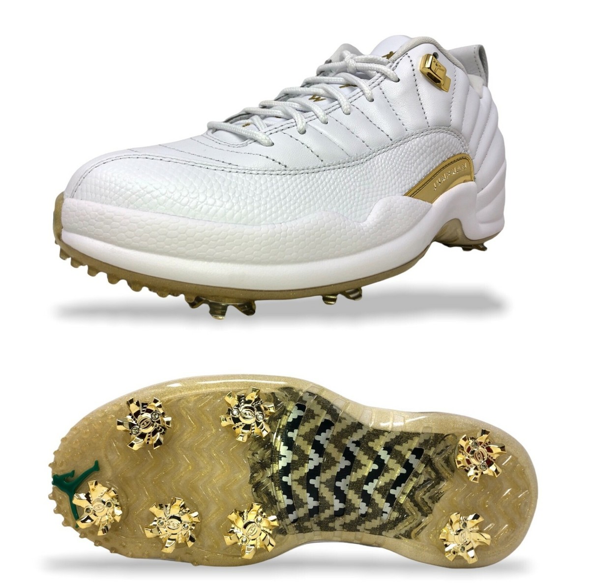 Jordan XII 12 G NRG Masters 2022 Mens Golf Shoe Size 7.5 Jordan XII 12 G NRG Masters 2022 Mens Golf Shoe Size 7.5