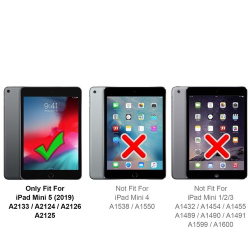 Slim Case für iPad Mini 5 2019 Hülle Anti Shock Schutzhülle Transparent Cover - Bild 3 von 7
