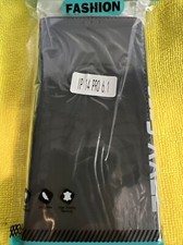 iphone 14 pro 6.1 Wallet Case Magnetic card slot Grey New