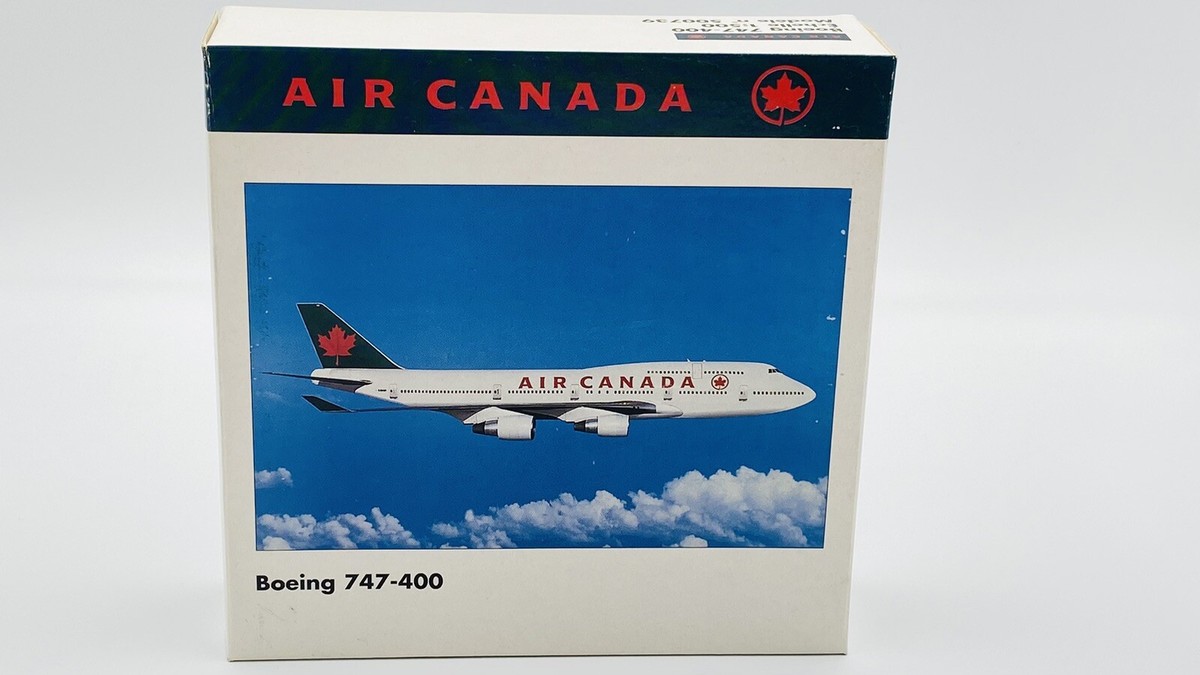 HERPA WINGS (500739) 1:500 AIR CANADA BOEING 747-400 BOXED HERPA WINGS (500739) 1:500 AIR CANADA BOEING 747-400 BOXED