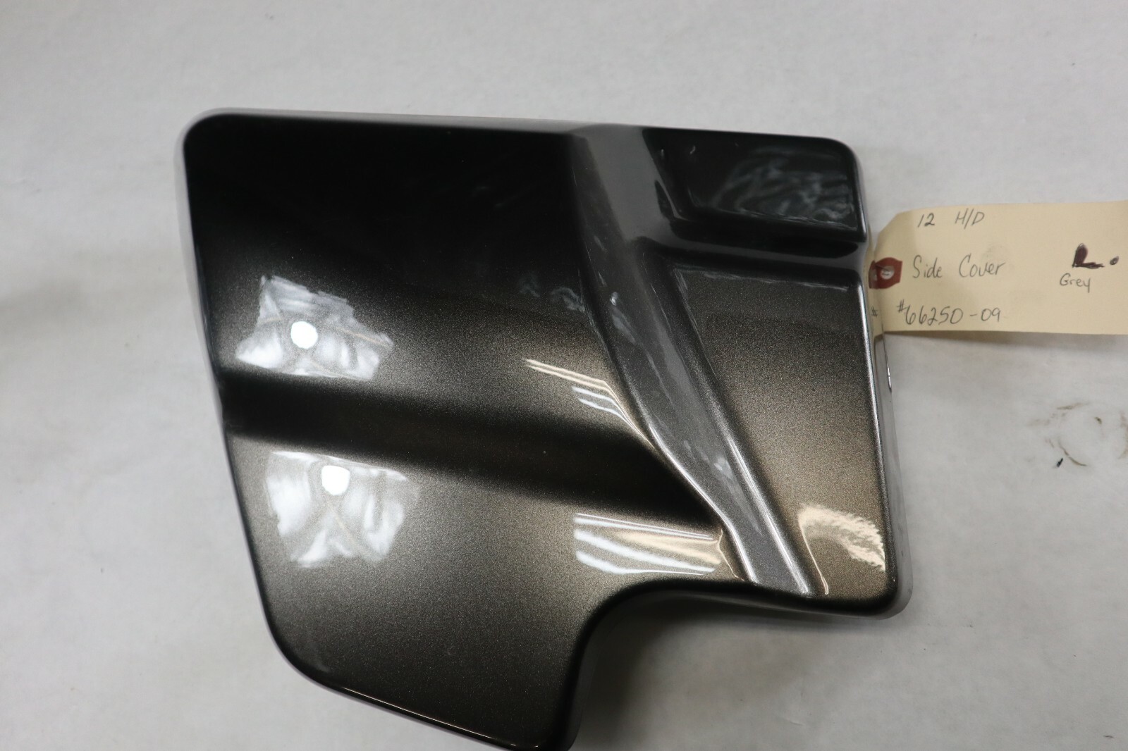 OEM Harley Davidson LEFT Side Cover Metallic Gray 66250-09