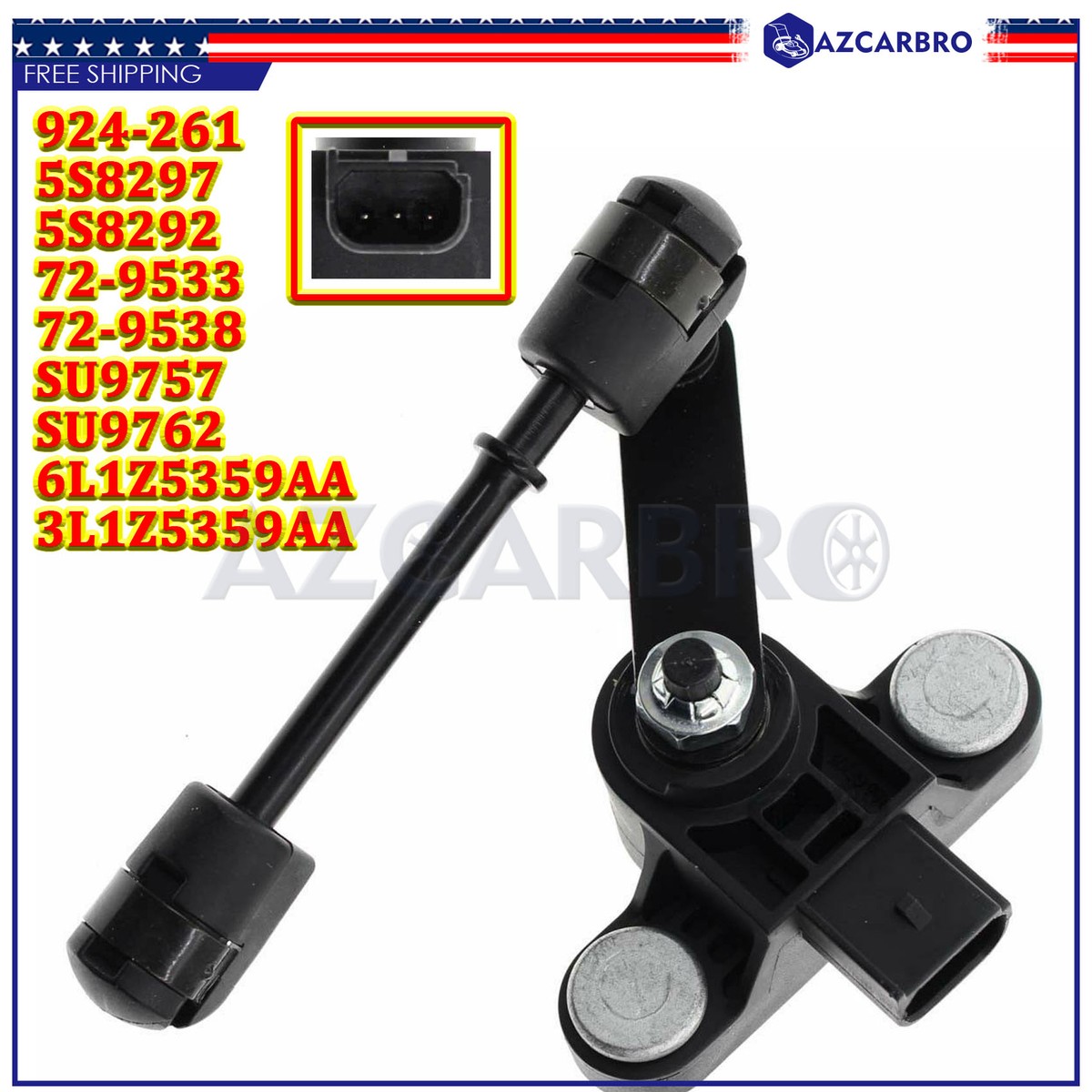 OEM Air Suspension Height Level Sensor For 1998-2002 Lincoln Navigator – 180-Day Warranty