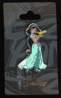Disney Licensed Monogram Aladdin Jasmine Lamp Pin