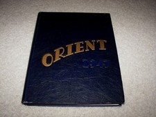 Vintage 1947 Ball State University The Orient Year Book