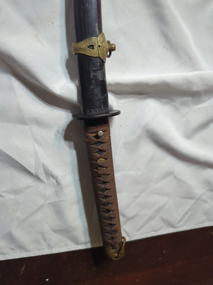 Original WWII Naval Samurai Sword Hayakawa Yukifusa Seki Showato