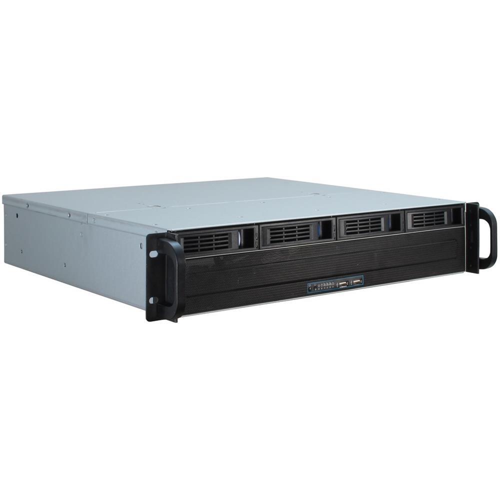 Inter-Tech 483 см в высоту IPC 2U-2404S 4HE ohne Netzteil 23290₽
