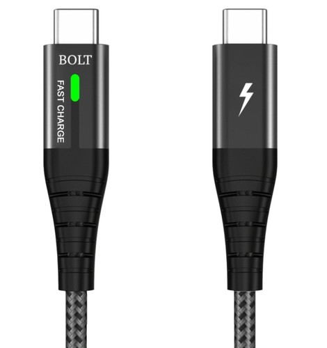🔥100W Fast Charger Iphone Cable USB-C Charging Cable Type-C AndroidChargerCable - Picture 6 of 12