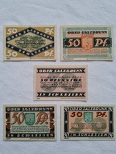 Notgeld 1921 GEMEINDE OBER-SALZBRUNN (Szczawno-Zdr&oacute;j) in Schlesien