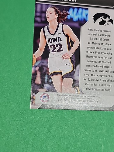 💎 Rare 2024 Caitlin Clark RC Chrome Red Dot Foil Panini Contenders No. SC2💎 - Picture 7 of 13