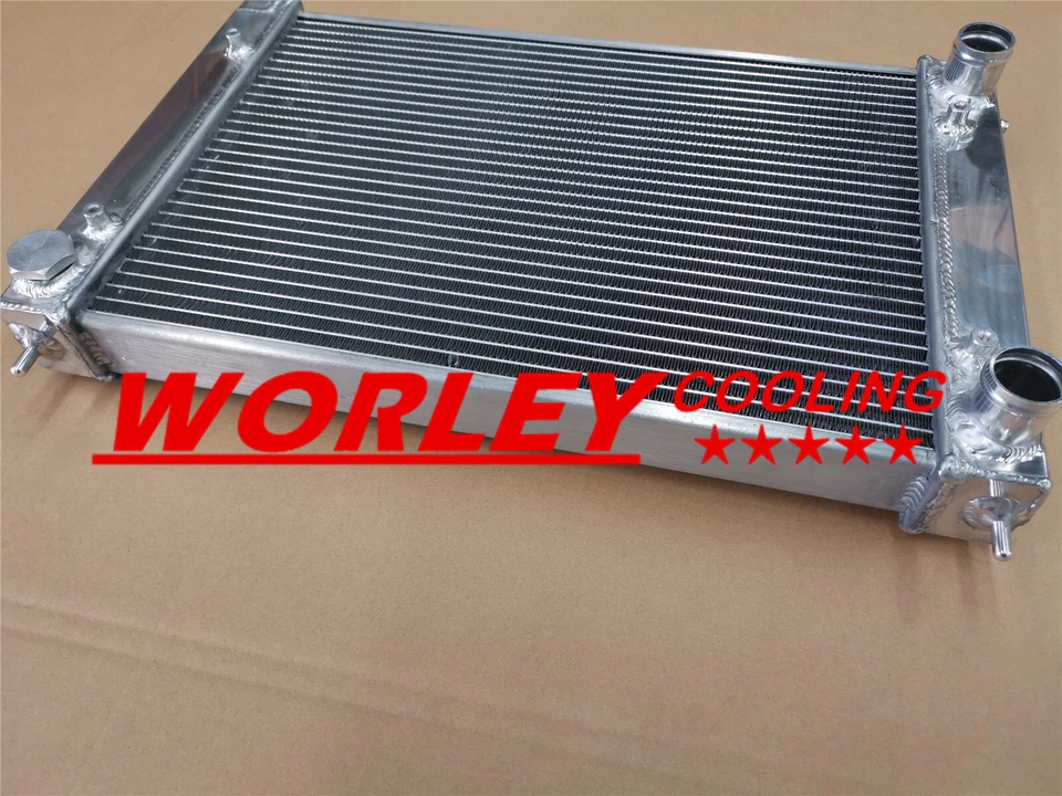 NJ-ALUMINUM RADIATOR for 1986-91 Volkswagen Jetta MK2 1.8 16V PL/KR code Engine - Image 3 of 4