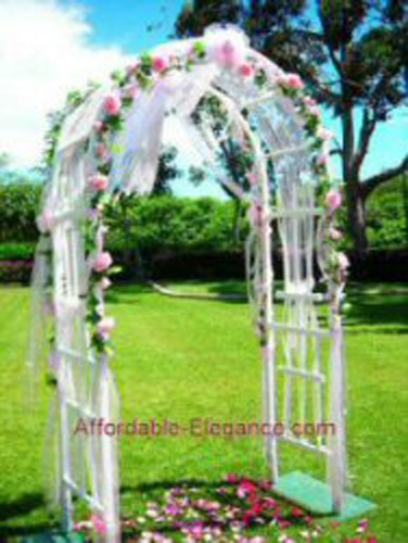 2Pcs Artificial Camellia Vine Silk Flowers Wedding Arch Party Decor - Picture 3 of 15