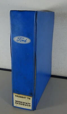Werkstatthandbuch Ford Transit ´78 MK III Kombi Kastenwagen Pritsche Bauj. 78-85 - Bild 1 von 4