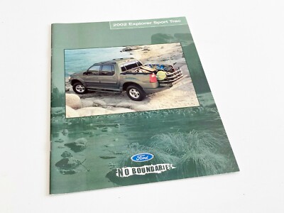 2002 Ford Explorer Sport Trac Brochure