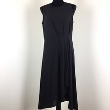 Rachel Roy Womens Little Black Cocktail Dress Shift Tunic Size Small S