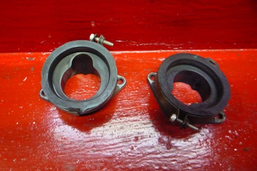 Paar Ansaugkrümmer Kawasaki ER6N ER6 (2005-2008) Schwarz Ersatzteil