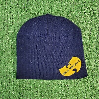 Vintage 90s Wu Wear Wu Tang Clan Beanie Winter Hat Skully Vintage 90s Wu Wear Wu Tang Clan Beanie Winter Hat Skully
