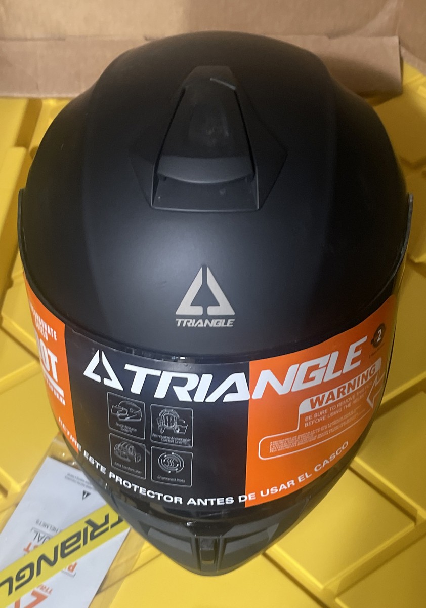 TRIANGLE Motorcycle Modular Full Face Helmet, TFF15 XL | eBay