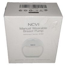 NCVI Manual Wearable Breast Pump Astronaut Series-8793 White