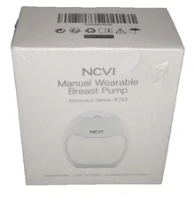 NCVI Manual Wearable Breast Pump Astronaut Series-8793 White