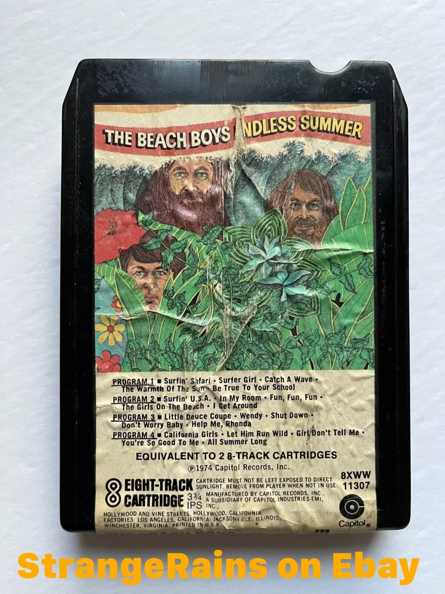 The Beach Boys - Endless Summer 8-Track Tape - PLAY TESTED