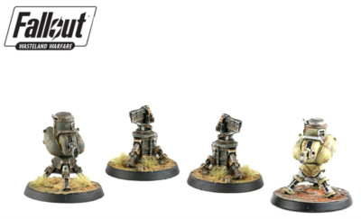 Fallout: Wasteland Warfare - Terrain Expansion: Turrets - Englisch
