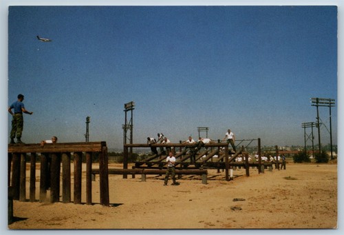 Postcard Marine Corp Training Recruit San Diego California Continental 4X6 A1B