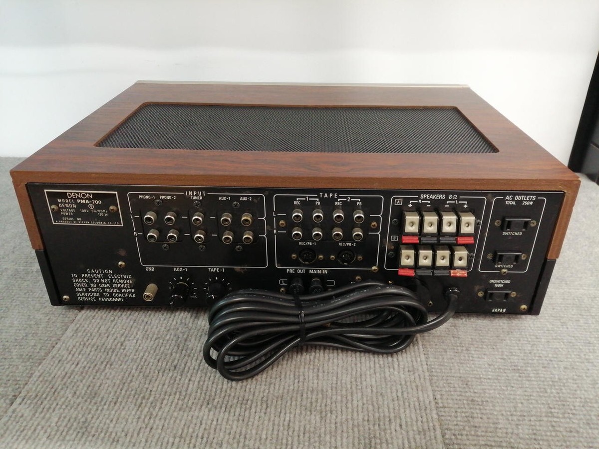 DENON PMA-700 プリメインアンプ デノン 美品 DENON PMA-700Vの仕様 デノン/デンオン