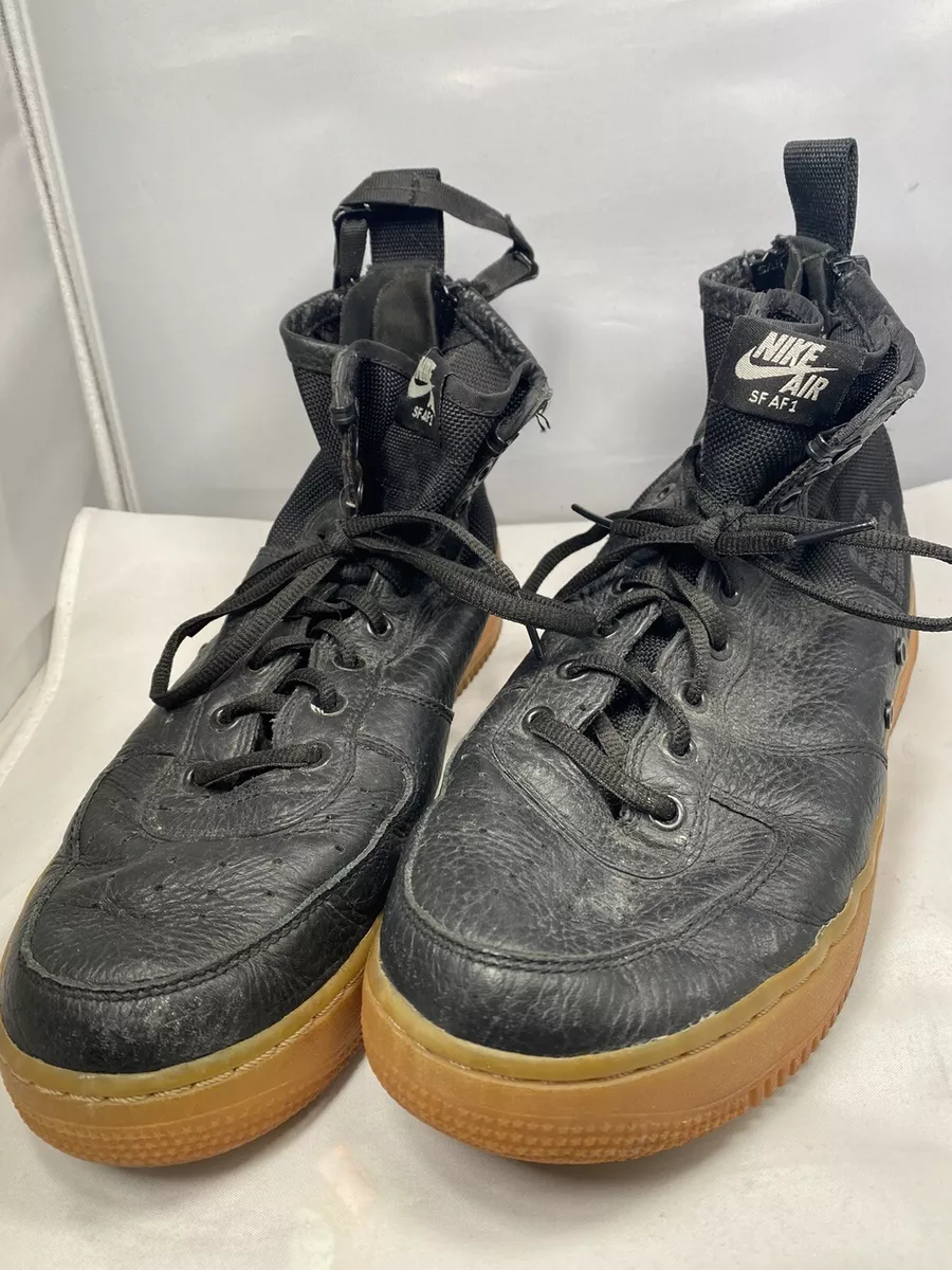 Sf air force hotsell 1 mid black gum