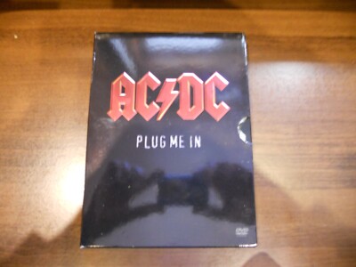 AC/DC - Plug Me In (DVD, 2007, 2-Disc Set) with original booklets/case ...