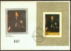 Russia USSR 1972, First Day Cover Anthony van Dyck Souvenir Sheet