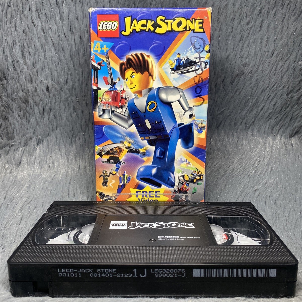 Lego Jack Stone VHS Tape 2001 Marc Smith Martin Sherman Exciting