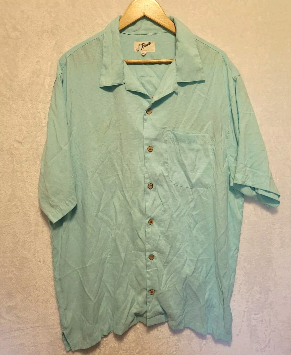 FILA Camicia uomo J Rowe ricamata birra chillaxin su ghiaccio uccellino con bottoni sigaro 2XL