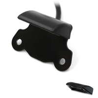 SMD Kennzeichenbeleuchtung Mit Halter KBK4 - Motorrad - Schwarz - E-GeprüFt