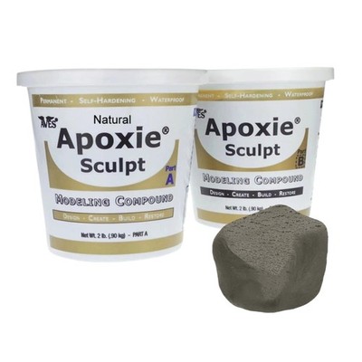 Aves Apoxie Sculpt - 2 Part Modeling Compound (A & B) - 4 Pound, Apoxie Sculp...