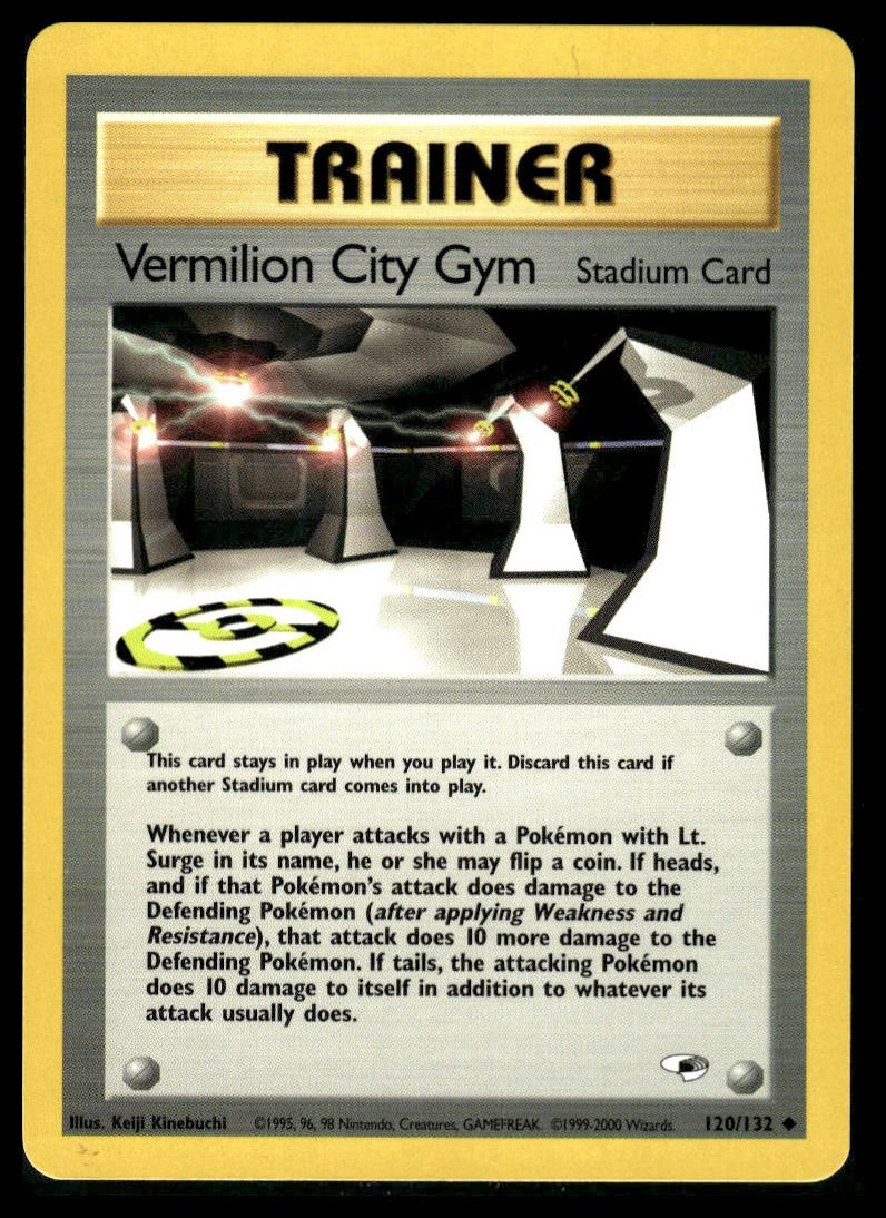 Gym Heroes #120/132 Vermilion City Gym