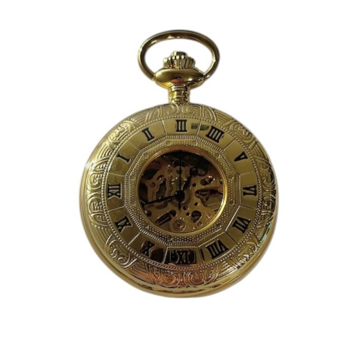 Meisterwerk 1863 Pocket Watch - Gold ($250 Retail)
