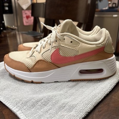 Nike Air Max SCPearl White Light Cognac White Pink Salt (Women's)