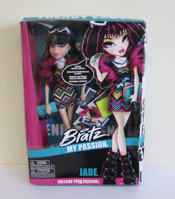 Bratz My Passion Jade Puppe NRFB (beschädigte Verpackung).