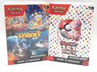 Pokemon Scarlet And Violet 151 And Surging Sparks Booster Bundle Factory SEALED