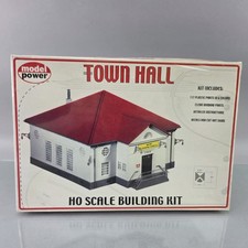 Model Power 400 HO 1:87 TOWN HALL BUILDING Model Kit SEALED NEW