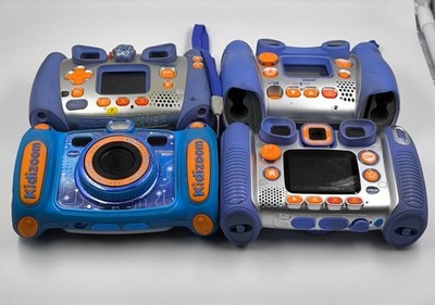 Los Von 4 VTech Kidizoom Kameras - Für Teile, Gebrauchsspuren