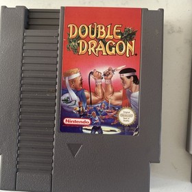 Double Dragon and Double Dragon The Revenge Nintendo Nes Game Cart PAL 1985
